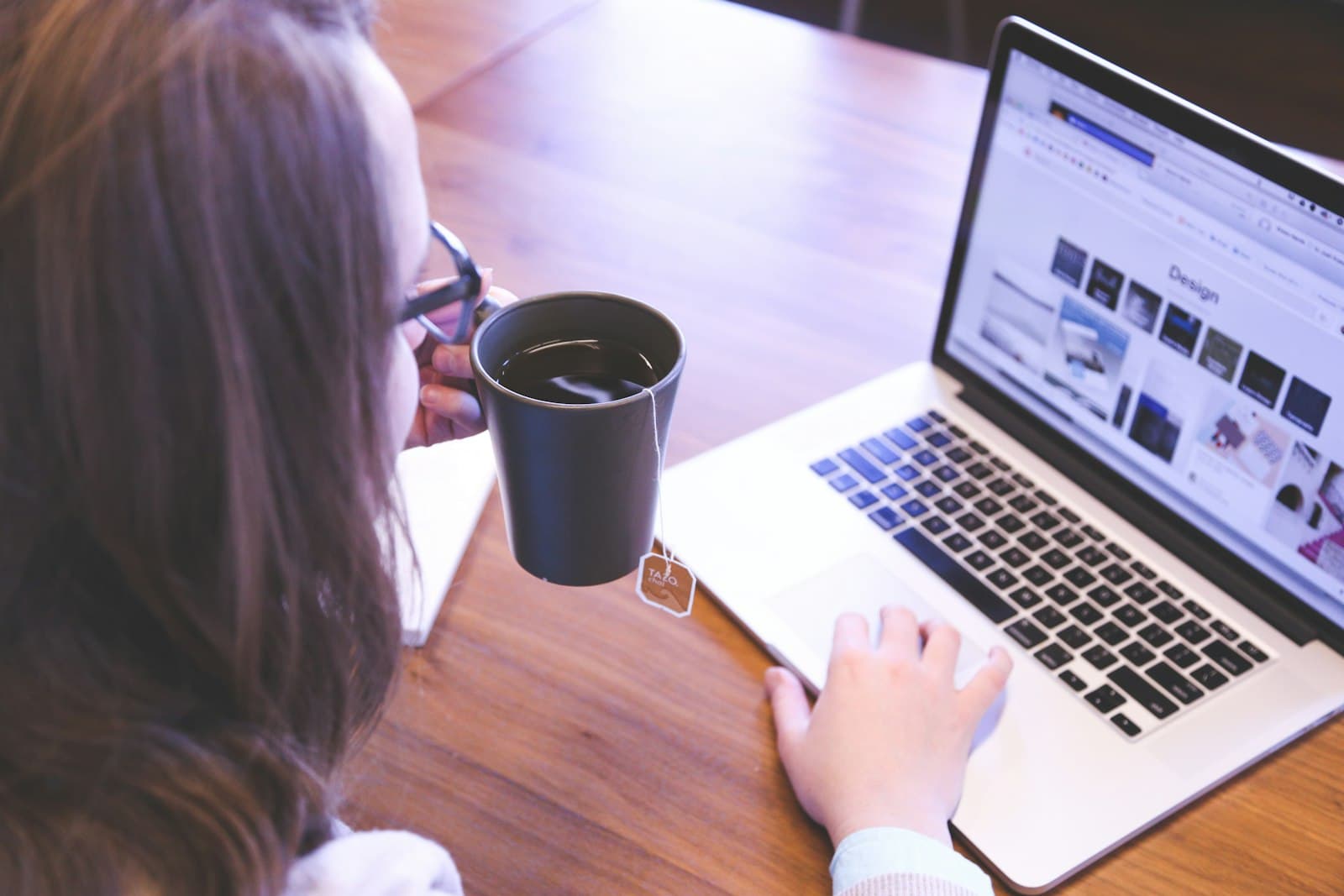 Stepping away from the laptop for a warm cup of tea